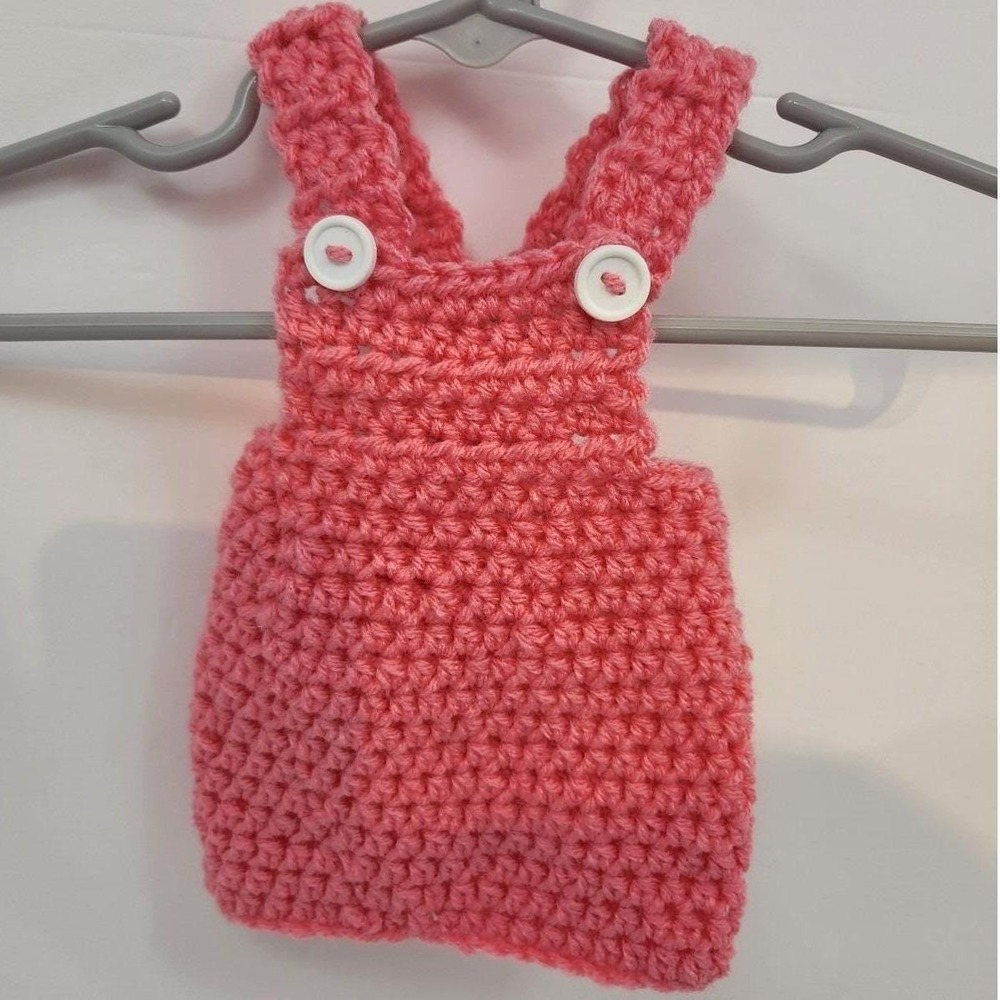 Crochet jumper dress for 18" Doll‎ - American Girl, MyLife, Our Generation
